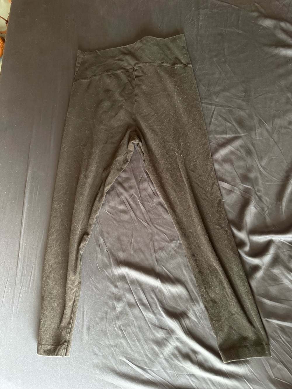 Maternity Black High-Waist Leggings